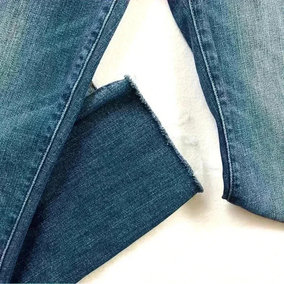 Frame Le High Straight High Waisted Distress Stretch Crop Ankle Jean Size 27 - Picture 5 of 14